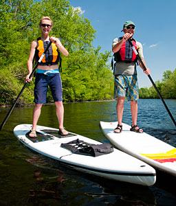 Stand-Up Paddleboarding :: Charles River Canoe &amp; Kayak